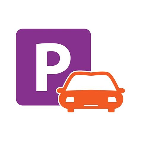 Premium Vector | Parking icon vector design templates