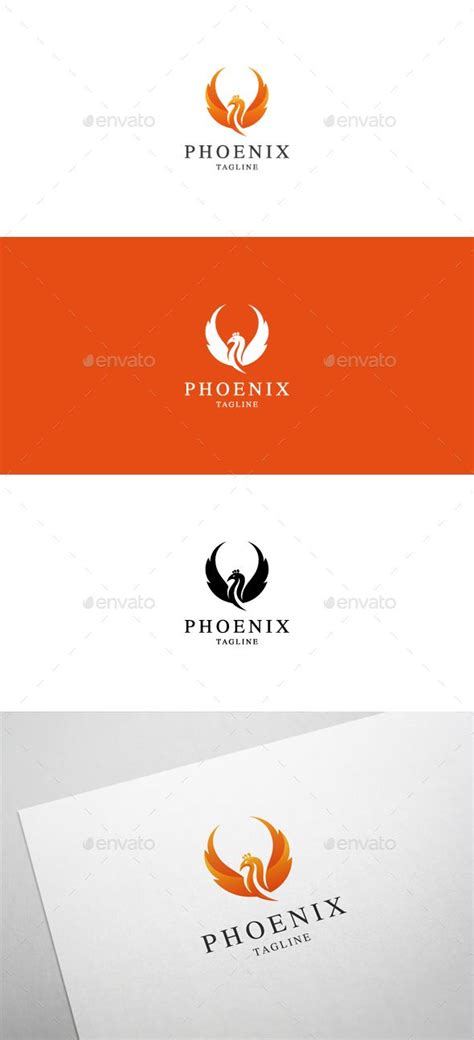 Phoenix Logo | Abstract logo, Bird logos, Logo templates