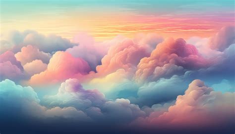 Soft colorful clouds background with 22563142 Stock Photo at Vecteezy