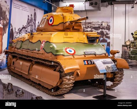 French Somua S35 Tank Stock Photo - Alamy