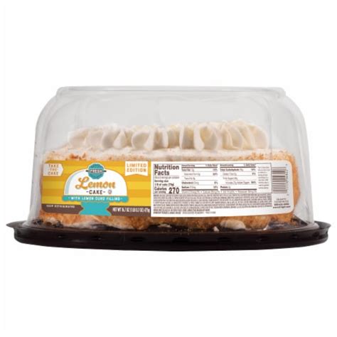 Bakery Fresh Goodness Lemon Cake, 6 in / 16.7 oz - Kroger