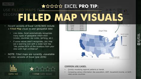 Filled Map Visuals | Excel Maven