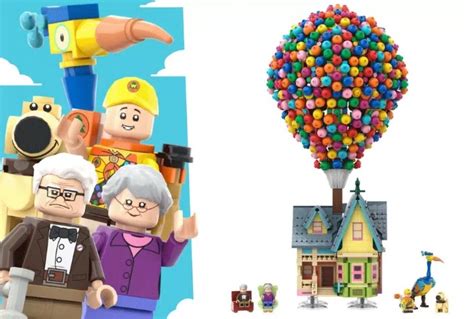 LEGO IDEAS Pixar's Up House With Balloons Project Creation Achieves 10 000 Supporters - Toys N ...