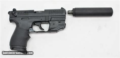 Walther P22 22LR With Laser And Display Suppressor. Excellent Condition