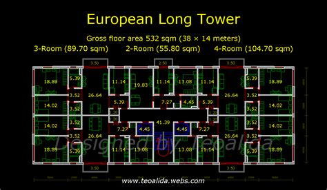 Residential High Rise Apartment Building Floor Plans | Viewfloor.co