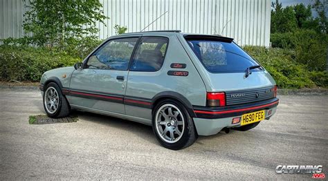 Tuning Peugeot 205 GTI, rear