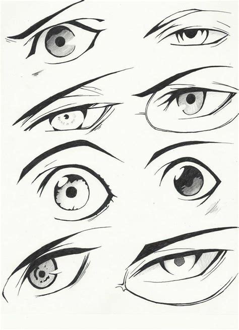 Explore Male Anime Eye Drawing