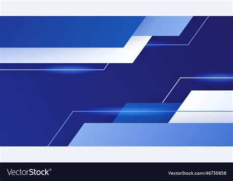 Dark blue abstract background geometry shine Vector Image