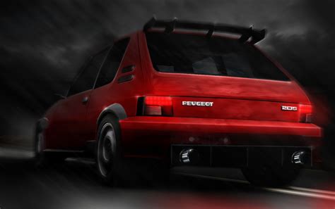 Peugeot 205 GTi - Virtual Tuning by KolarzDesign on DeviantArt