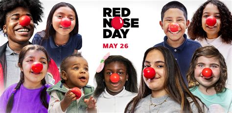 Red Nose Day is back May 26, helping raise life-changing funds to ensure a healthy future for ...