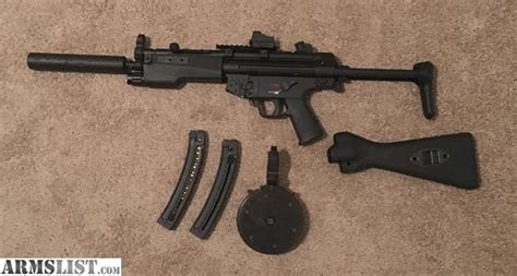 ARMSLIST - For Sale/Trade: Walther HK MP5 .22 with accessories