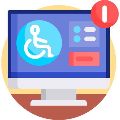 Accessibility Detailed Flat Circular Flat icon