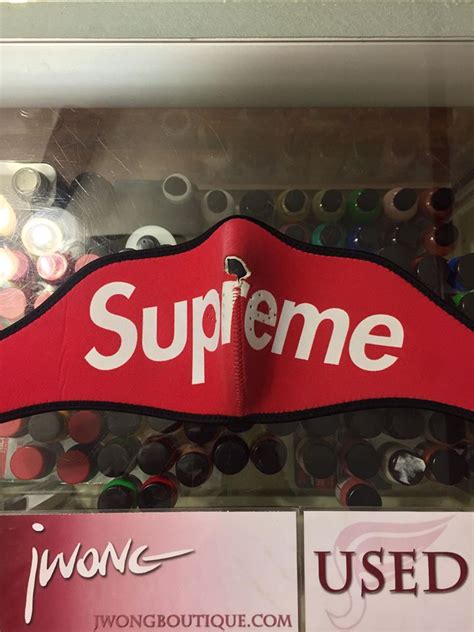 2014 Supreme Ski Mask Red Fading | Jwong Boutique