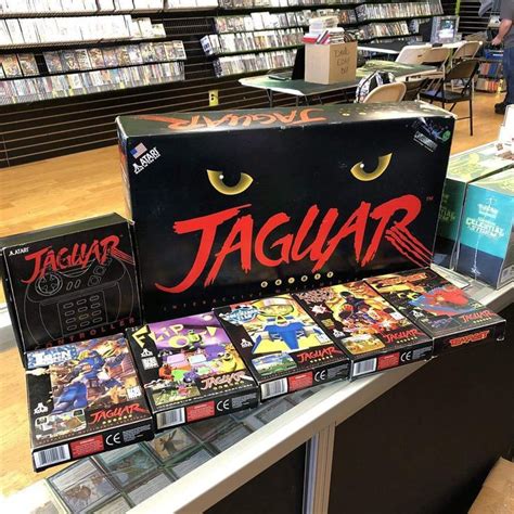 Pin by 8-Bit Central on Atari Jaguar Video Game Console | Atari jaguar, Gaming products, Pinball ...