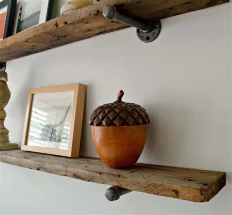 DIY Barn Wood Shelves · Chatfield Court