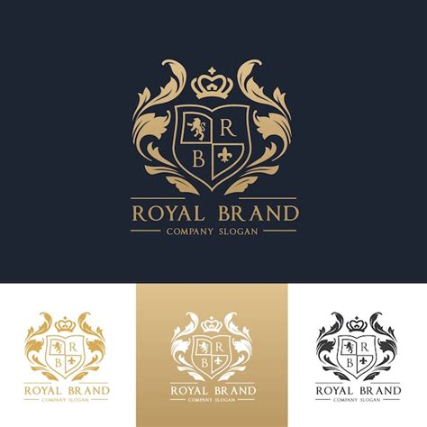 Premium Vector | Luxury logo. crests logo. logo design for hotel ,resort, restaurant, real ...