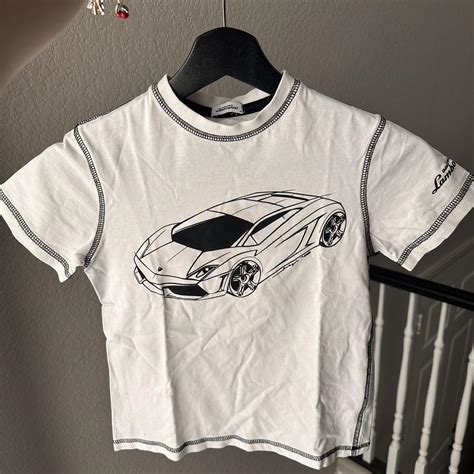 Lamborghini T-shirt Official Lamborghini shirt Size... - Depop