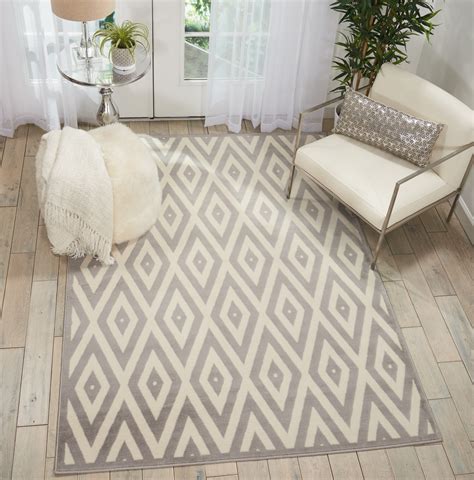 George Oliver Horley Performance Gray/Brown Rug & Reviews | Wayfair