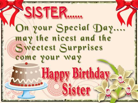 Happy Birthday Wishes for Sister Printable | Happy Birthday Wishes, Quotes