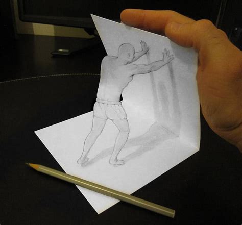 3D Pencil Sketches - The Awesomer