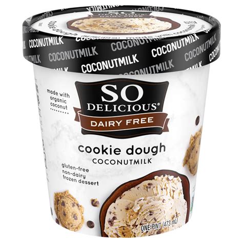 Save on So Delicious Dairy Free Coconut Milk Frozen Dessert Cookie Dough Order Online Delivery ...