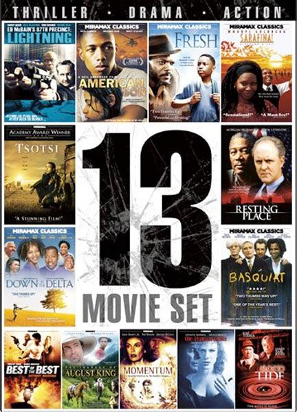 13-Movie Set ~ Thriller ~ Drama ~ Action