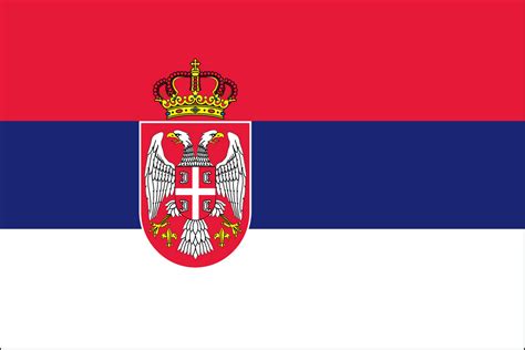 SERBIA FLAG w/SEAL - Liberty Flag & Banner Inc.