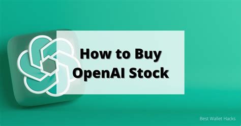 How to Buy OpenAI Stock: Can You Invest in ChatGPT?