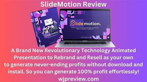 SlideMotion Review — Create Slide Animation Templates and generate 100% profit effortlessly ...