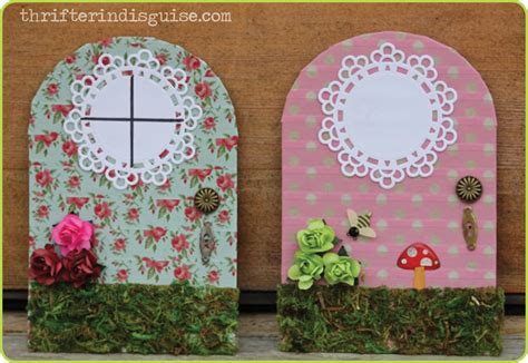 A Thrifter in Disguise: DIY Fairy Door Tutorial