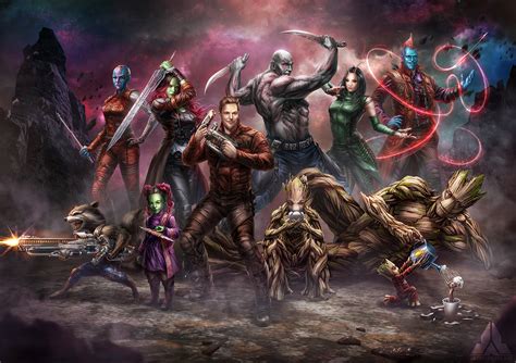 New Guardians Of Galaxy Wallpaper, HD Movies 4K Wallpapers, Images and Background - Wallpapers Den