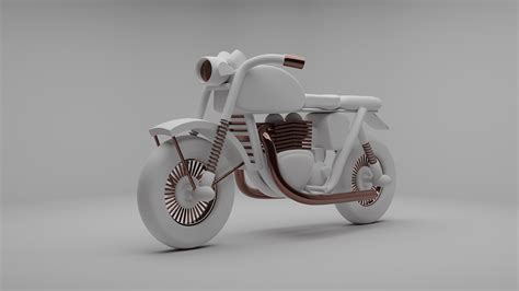 Bike 3d Model on Behance