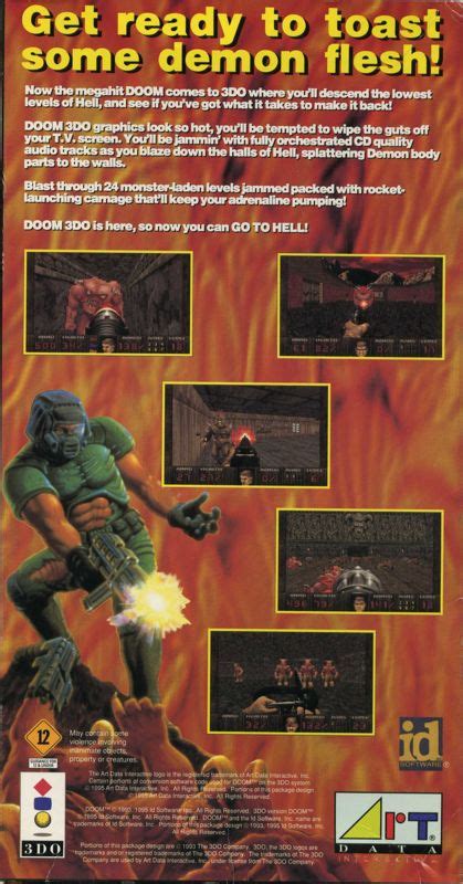 DOOM (1993) box cover art - MobyGames