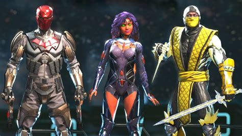 All injustice 2 characters - chlisteditor