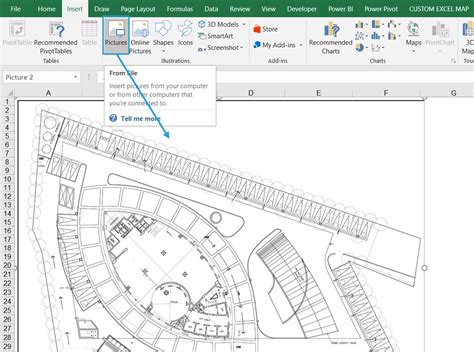 Create your custom filled map (choropleth map) for regions, warehouse, factory, process etc ...