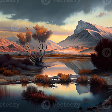 Landscape Art - Ai Generated 22416393 Stock Photo at Vecteezy