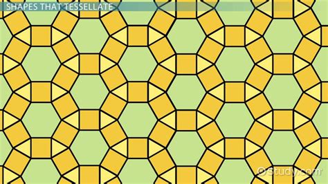 Tessellation Shapes, Patterns & Examples - Video & Lesson Transcript | Study.com