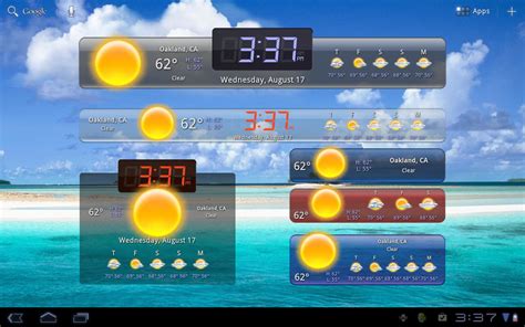 HD Widgets Gives You Beautiful Weather and Clock Widgets for Your Android Honeycomb Tablet