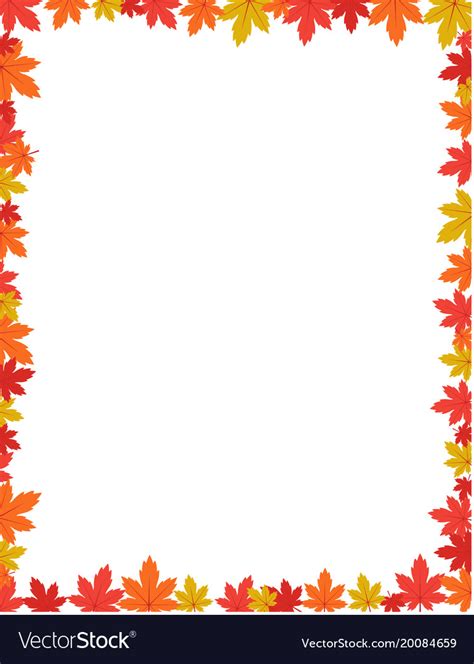 Autumn Border Design