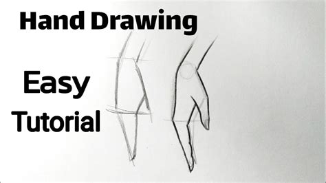 How To Draw A Hand Really Easy Drawing Tutorial Easy Hand Drawings | Images and Photos finder