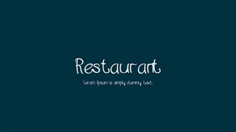 5 Restaurant Font Selections in Appealing Script Font Styles - Pollux of Geminorum