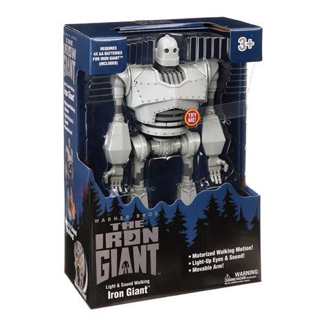 The Iron Giant Light & Sound Walking Robot Toy, 15" - Walmart.com