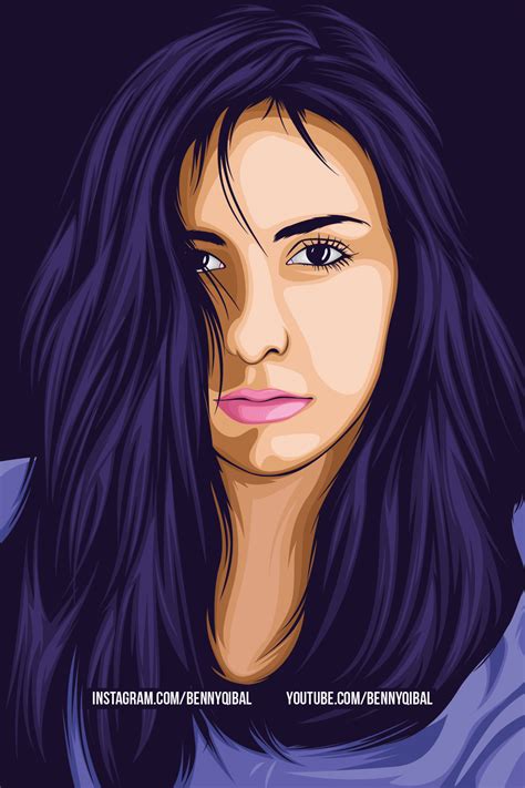 Girl Vector Portrait Tutorial Illustrator on Behance