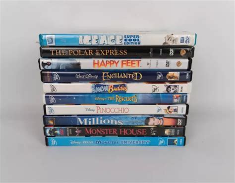 DISNEY - PIXAR - & Family Movies DVD (Lot of 10) £9.50 - PicClick UK