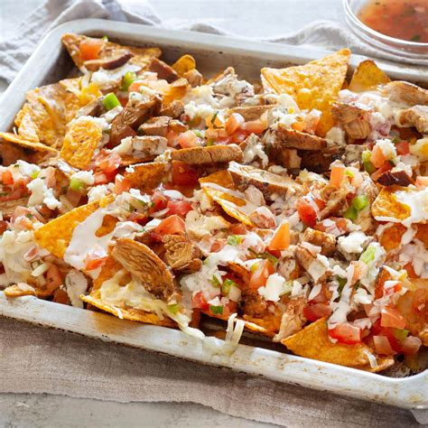 The Best Loaded Doritos Nachos With Chipotle Chicken