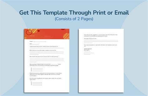 Blank Informal Outlook Email Template in Word, PDF, Google Docs - Download | Template.net