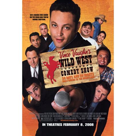 Vince Vaughn's Wild West Comedy Show Poster Movie 27 x 40 In - 69cm x 102cm Ahmed Ahmed Peter ...