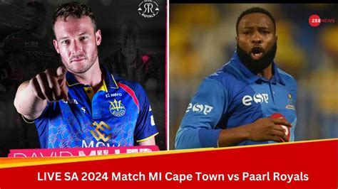 Highlights | PR Vs MICT, SA20 2024 Cricket Scorecard: Paarl Royals Win By 59 Runs | Cricket News ...