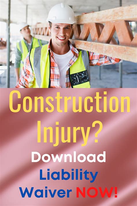 Construction liability waiver – Artofit