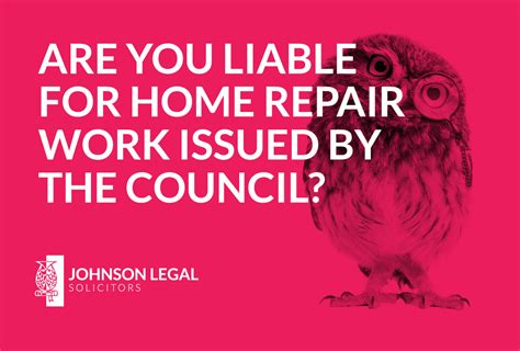 Are you liable for home repair work issued by the Council? - Johnson Legal Edinburgh